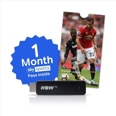 Chiavetta smart per NOW TV, con HD e funzione di ricerca vocale. Incluso Sky Sport Pass da 1 mese (versione italiana non garantita)