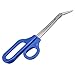 KINGSO Easy Grip Long Toe Nail Toenail Cutting Manicure Handled Angled Chiropody Podiatry Scissors Pedicure Clippers