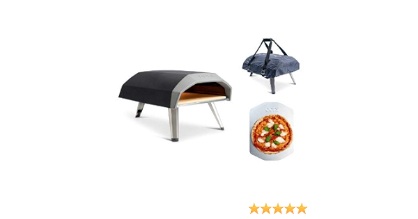 Ooni Koda - Forno per pizza a gas con pala e coperchio per il trasporto :  Amazon.it: Giardino e giardinaggio
