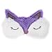 Produktbild FANCYLEO EU Nette Schlafmaske Plüsch Stirnband Augen Abdeckung für Frauen Mädchen Kinder Hause Bett Reisen Flug Auto Camping Verwenden(H01)