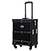 Songmics Large Beauty Nail art Storage Tool Kit Trolley Black 4 Universal Wheels JHZ02H