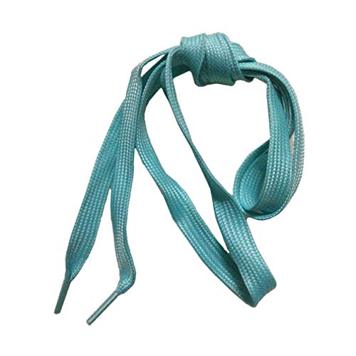 1 paire Bleu Unisexe Lacets Plats Lacets de Chaussures de Sport Cordon de Chaussure de Rechange Cordes Lacets pour Sneakers Skate Boots Chaussures de Sport par SamGreatWorld