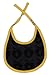 Smafolk Bib with Small Apples Bib (Grey, One Size)