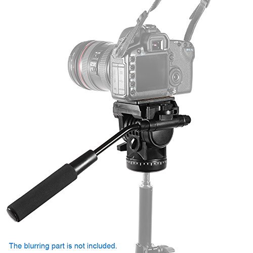 Andoer YUNTENG YT-950 Rótula Ballhead Profesional de Trípode para Cámaravideo DSLR con Dos Quick Release Plates para Nikon Canon Sony Samsung Panasonic Tripod Monopod Slider Rail
