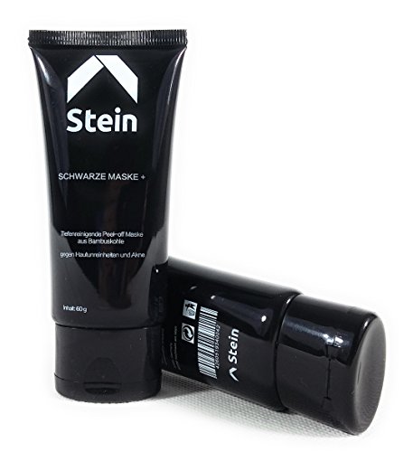 Stein – Peel off Maske +, schwarze Gesichtsmaske gegen Mitesser und Akne - 4
