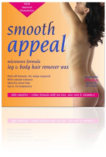 Smooth Appeal Microwaveable Peel Off Leg and Body Wax 450g