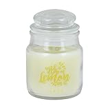 Look What Happened -Lemon Scented Natural Wax Medium Jar Candle (pack of 2)
