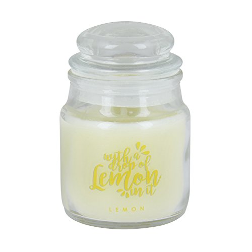 Look What Happened -Lemon Scented Natural Wax Medium Jar Candle (pack of 2)