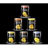 6 x 100g assorted drums of Yorkshire Crisps