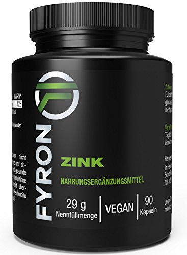 FYRON Zink - Immunsystem, Körper & Geist - Hochdosiert & Vegan