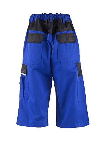 TMG® – Cargo-Shorts/Arbeitshose – strapazierfähig – für den Sommer – Blau - 2