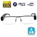 Produktbild Yonis-Brille Mini Spy Cam Full Hd 1080P Micro Sd/Usb, 4 GB, Schwarz