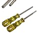 Produktbild Sicherheitsbit Schraubendreher, eJiasu 3.8mm+4.5mm Gamecube Schraubendreher Bit Set CR-V Stahl-Schraubenzieher-Reparatur-Werkzeug-Offen für NGC N64 SFC NES SNES Super Nintendo 64 Patronen & Systems (1 pack (3.5mm+4.5mm))