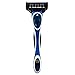 Manual Razor System for Men Shaving,1 Handle + 4Pcs 5 Blades Cartridges