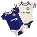 Chelsea FC 2PK Baby Grow Bodysuit | Home & Away 0-3 Months