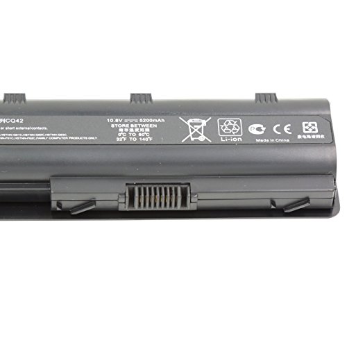 BLESYS – 6cell Akku HP 593553-001 593554-001 MU06 MU09 Ersatz Laptop Akku fit HP Compaq Presario CQ42 CQ32 CQ43 CQ56 CQ62 CQ57 CQ72, Pavilion DM4 DV4 DV5 DV6 DV7, Envy 17, HP G4 G6 G7 G42 G56 Series notebook akku - 6