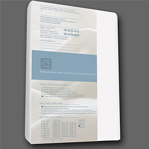 Matratzenschoner wasserdicht – Inkontinenzauflage – Jersey 80×200 cm - 3