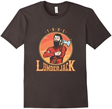 Men's True Lumberjack T-Shirt Large Asphalt