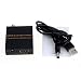 Produktbild Cyond HDMI HDMI Audio Extractor 4K DAC HDMI Audio Extractor, HDMI-zu-Glasfaser-Audioverbindung Toslink + R/L (RCA) + 3,5-mm-Stereo-Audio-Konverter