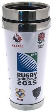 Official 20 Nations Rugby World Cup 2015 Rugby Union Thermo Travel Mug.