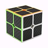 cubo rubik 2x2x2 INOFENSIVO MATERIAL -- Está hecho de material plástico ABS no tóxico y pegatina de fibra de carbono no desvanecimiento de larga duración, reciclable y respetuoso del medio ambiente.