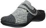 zapatillas invierno 2019 hombre Suela interior: textil Romika Ibiza Home 306, Zapatillas de Estar por casa con talón Abierto para Mujer, Gris (Grau 710), 36 EU