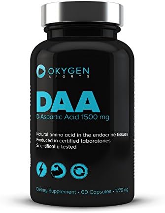 DAA - D-Aspartic Acid - 1500 mg 60 caps