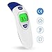 Produktbild Fieberthermometer Ohrthermometer Stirnthermometer, Infrarot Digital Thermometer für Baby Kinder Erwachsenen und Objekte Oberflächen/CE/FDA Zertifiziert