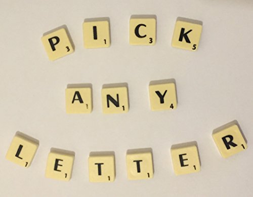 Plastic Scrabble Letter for Craft or Replacement Game Piece - Letter H