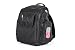 Three Little Imps Premium Range Black Travel Backpack - Baby Change Maternity Nappy Bag with Accessories Kit