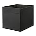 Produktbild DRÖNA Black Box, Größe 33 x 38 x 33 cm, ideal für alles von Zeitschriften bis Kleidung.