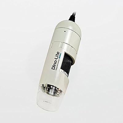Ideal-Tek Dino-Lite USB Hanheld Digital Microscope optique AM2111, grossissement 10 x -220 X, logiciel pour Windows/Mac/iOS/Android, prend en charge PC, tablette et appareils mobiles