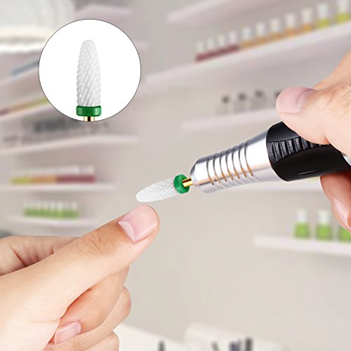 Premium Hartmetall Bit Birnenform Abfräsen Altmodellage Maniküre/Pediküre Professioneller Schleifkörper Für Nagelfräser - 6