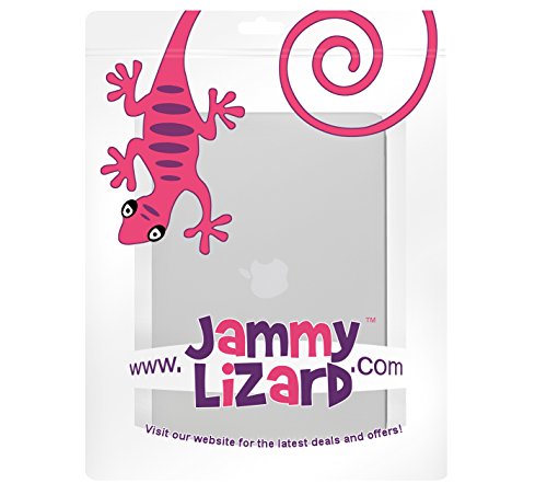 JAMMYLIZARD | Shell Cover für [ MacBook Air 13.3″ A1369 / A1466 ] Zweiteilige Gummierte Hülle, KLAR / MILCHIG Matt - 6