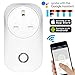 Produktbild Smart Plug, aaiwa WiFi Plug Fernbedienung Sockel kompatibel mit Alexa Google Assistant Kabelloser Timer Plug kein Hub erforderlich