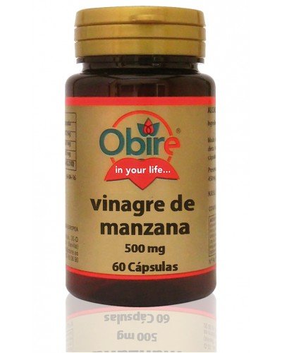 Vinagre de manzana 500 mg 60 cápsulas