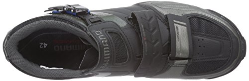 Shimano Erwachsene Fahrradschuhe MTB Radschuhe Breit SPD Klett-/Ratschenv. - 8