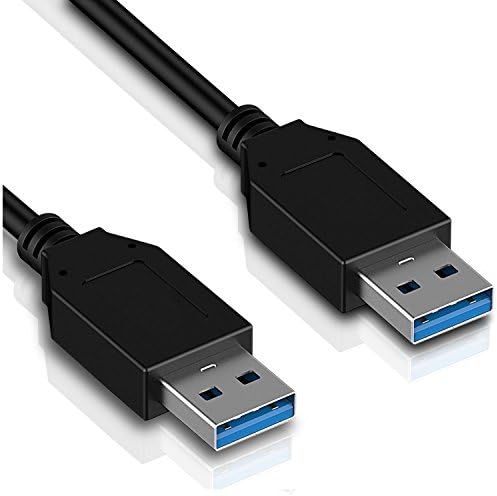 USB Male to Male Cable, Sweel USB 3.0 Type A Cord 5Gbps Data Transfer Lead For Hard Drive Enclosures, Printers, Modems, Cameras and Other USB Peripherals, 2m