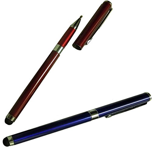 5 Stück universaler 2in1 Stylus Touch Pen Bedienstift mit Kugelschreiber für alle Smartphone und Tablet mit kapazitivem Display – Dealbude24 - 2