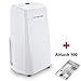 Produktbild TROTEC Lokales mobiles Klimagerät Klimaanlage PAC 3500 E mit 3,5 kW / 12.000 Btu Inkl. Fensterabdichtung AirLock 100