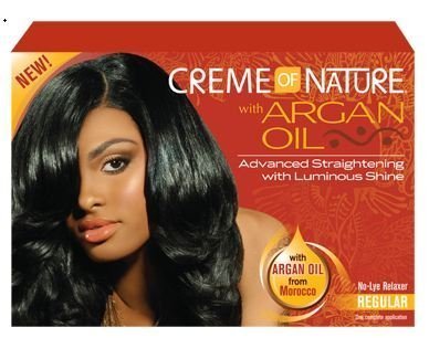 ARGAN OIL NO-LYE RELAXER | STRAIGHTENING CREAM REGULAR