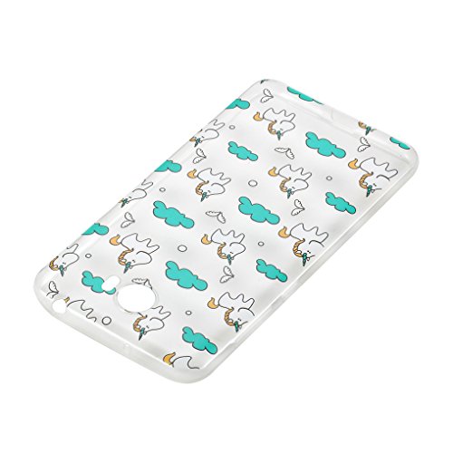 Yidaxing Funda Huawei Y5 II  Carcasa de Silicona Transparente Funda TPU Gel Carcasa Ultra Delgado Suave Funda Protectora Ligera Carcasa Blanda Flexible Caja Anti Rasgu  os Anti Choque con dise  o   nico -Unicornio