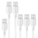 Produktbild RAVPower Micro USB Kabel [6-Pack] Ladekabel Lebenslang Garantie [über 12.000 Knickentest] Datenkabel [ Unity M Reihe] für Android Smartphone Tablets Weiß