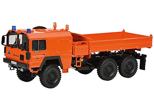Preisvergleich Produktbild 7756 MAN KAT 1 orange 1:32 Schuco