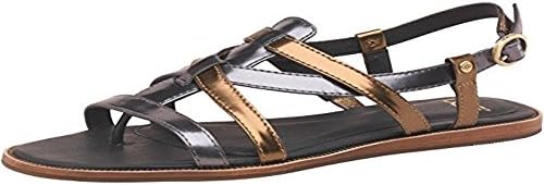 Womens Ugg Womens Brigid Metallic Sandals Graphite/Copper Mug - Pewter/Dark Bronze - 3.5 UK 3.5 US 5 EUR 36