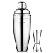 Produktbild INTEY Cocktailshaker-Set 3-teilig Cocktail-Shaker Mixer mit Sieb und kostenlosem Messbecher 0,7L professionelles Shakerset Cocktail Bar Set in Stabiler Edelstahl-Ausführung