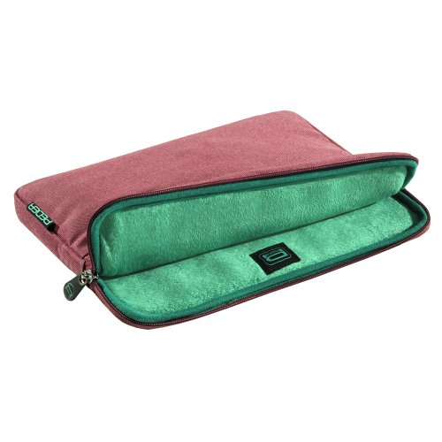 PEDEA Tablet PC Tasche Fashion f  r 10 1 Zoll  25 6cm  Tablet Schutzh  lle Tasche Etui Case mit Zubeh  rfach  rot