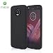 Produktbild Incipio NGP Advanced Schutzhülle für Motorola Moto Z2 Play - von Motorola zertifizierte Schutzhülle (schwarz) [Wabenstruktur | Strukturierte Außenseite | Stoßfest | Reißfest] - MT-410-BLK