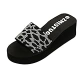 ❆Cómodo Deslizadores antideslizantes del cuarto de baño de los pares caseros del hogar del verano Deslizadores antideslizantes del desgaste de los deslizadores del desgaste de los deslizadores del baño de los hombres y de las mujeres Flores and Rayas Sandalias Flip-Flop para Mujer verano sandalias de las mujeres de Bohemia mollete pendiente con sandalias Footwear - Mules chica mujer para chico Las mujeres del verano las sandalias del deslizador sandalias abiertas de lona hombre