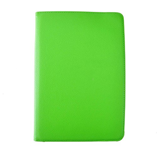 COOVY® 360° ROTATION COVER FÜR SAMSUNG GALAXY TAB 10.1 N GT-P7500 GT-P7501 GT-P7510 GT-P7511, TAB 2 10.1 GT-P5100 GT-P5110 SMART HÜLLE TASCHE ETUI CASE SCHUTZ STÄNDER Farbe grün - 7